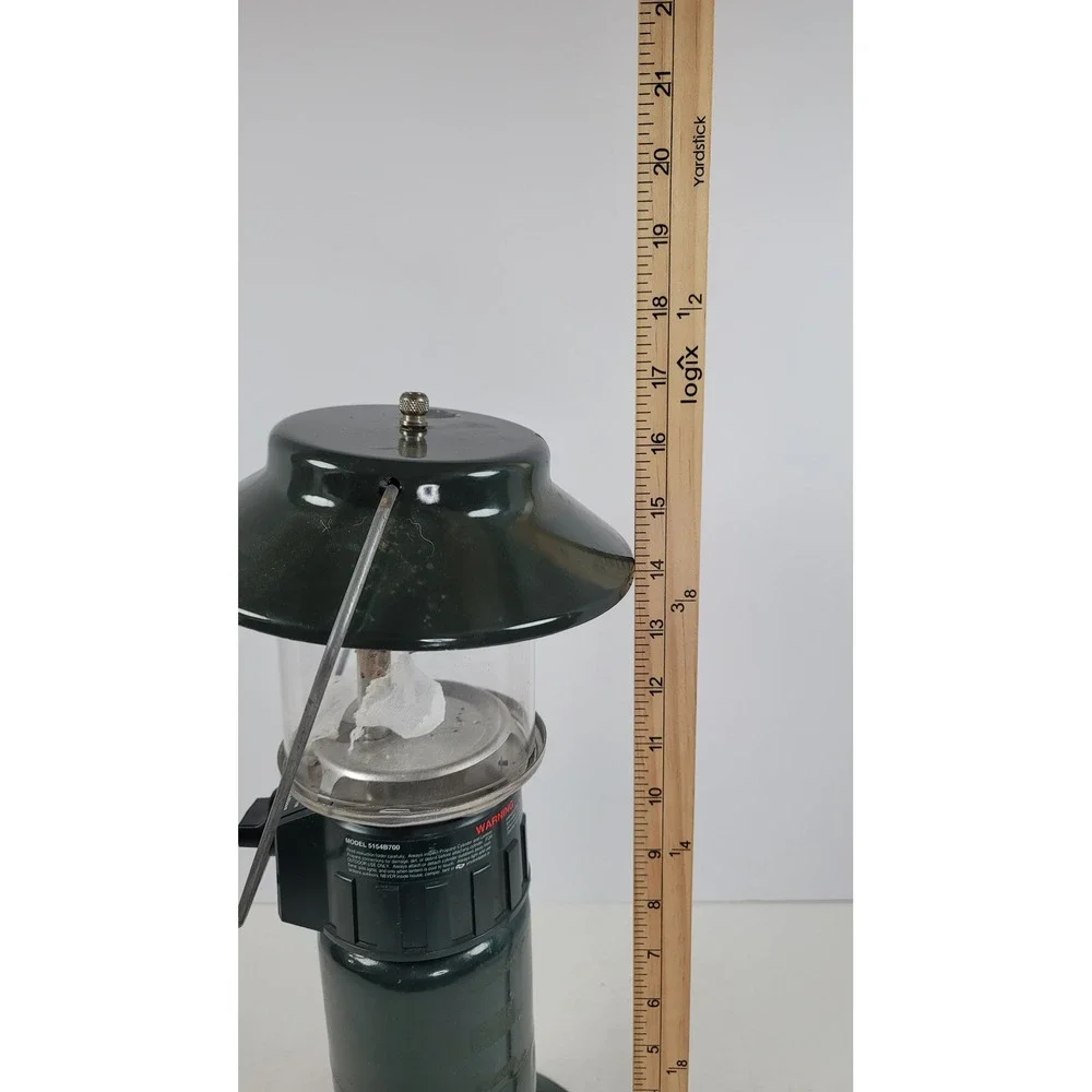 Coleman 5154B700 Propane Lantern Electronic Ignition Green Camping Light Outdoor